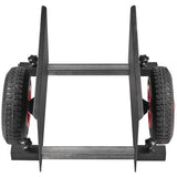 VEVOR Panel Dolly, 600LBS Capacity Slab Dolly, Heavy-Duty Drywall Mover with 8" Pneumatic Wheels, Adjustable Clamp Panel Cart for Drywall Sheet, VEVOR