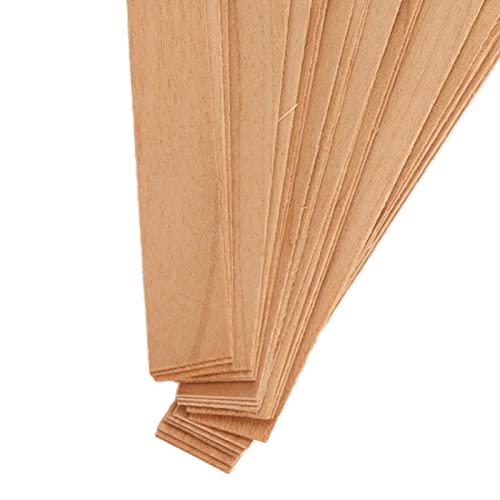 Smokeless Wooden Candle Wicks, Wood Candle Wicks Simple Operation for DIY Candle Making Janzoom