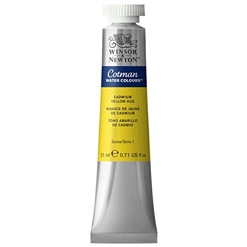 Winsor & Newton Cotman Watercolor Paint, 21ml (0.71-oz) Tube, Cadmium Yellow Hue Winsor & Newton