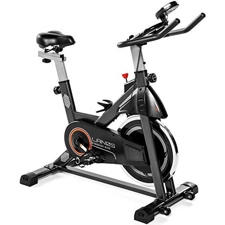 Lanos Exercise Bike, Stationary Bike for Indoor Cycling | The Perfect Exercise Bikes for Home Gym | Indoor Exercise Bike for Men and Women | Lanos