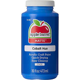 Apple Barrel Acrylic Paint in Assorted Colors (16 Ounce), 21142 Cobalt Blue Apple Barrel