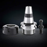 ISO30 ER32 Balance Collet Chuck Silver Stainless Steel G2.5 30000RPM CNC Milling Lathe Tool Holder Walfront