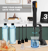 Mlife Upgraded Resin Mixer, Epoxy Resin Electric Stirrer, Paint Mixer & Timed Epoxy Resin Mixer for Epoxy Resin,Silicone Mixing, Resin Molds, DIY Mlife