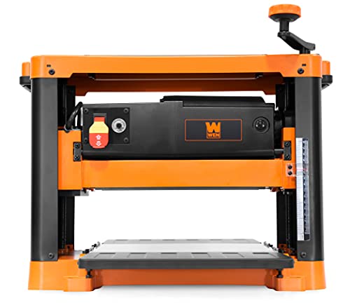 WEN PL1252 15-Amp 12.5-Inch Two-Blade Benchtop Thickness Planer , Black WEN