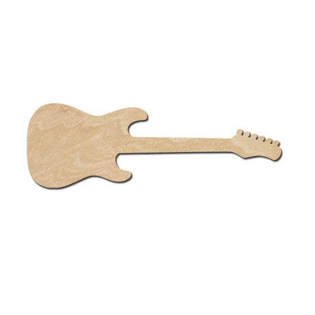Electric Guitar Wood Cutouts for crafts, Laser Cut Wood Shapes 5mm thick Baltic Birch Wood, Multiple Sizes Available Elliefont Styles
