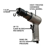 JET JAT-900 Short-Barrel Pneumatic Hammer, 1-5/8-Inch Stroke (505900) Jet