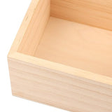 GNIEMCKIN 20 Pack 4 x 4 Inch Wooden Box, Unfinished Small Square Wooden Box, Rustic Wooden Box, Organizer Storage wood Box for DIY Crafts, GNIEMCKIN