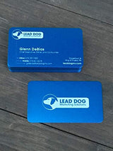 50 Pack Thick Aluminum Business Card Blanks, Metal Plaque Blank 0.5mm Laser Engraving Material, Sublimation, CNC, Base Plate Multipurpose (Mixed) Malayan Products