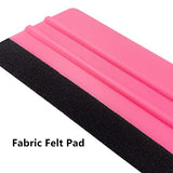 CCyanzi 4inch Vinyl Squeegee Tool Window Film Squeegee Decal Scraper Sign-Making Graphic Wallpaper Application, Felt Edge Protection Prevents CCyanzi