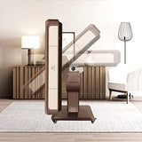 Foldable Ultra-Thin Automatic Mahjong Table with Wheels - Chinese, Filipino and American Style 40mm Numbered Tiles (with Hard Table Cover) usamahjongtable