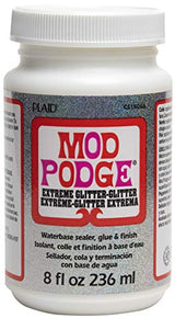 Mod Podge CS15066 Extreme Glitter 8 Oz, 1 Pack Mod Podge