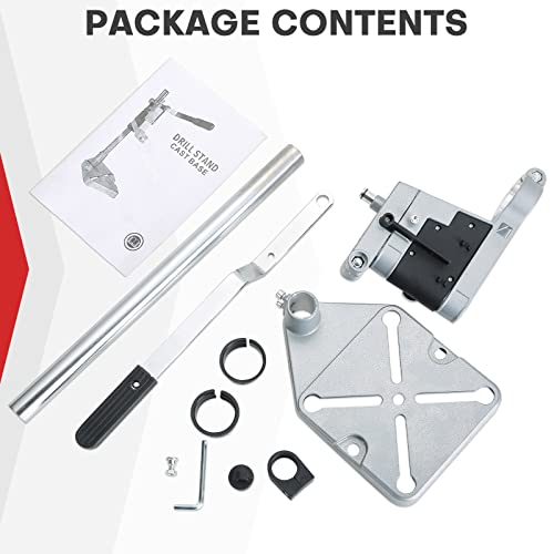 MAOPINER Universal Electric Drill Press Stand Tool Drill Stand Bench Clamp Drill Press Stand for Hand Drill Workstation Repair Tool Clamp MAOPINER