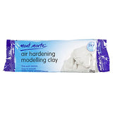 Mont Marte White Air Hardening Modeling Clay, 2kg (4.4lb). Approximate 24 Hour Drying Time. Easy to Smooth and Knead. Suitable for a Variety of MONT MARTE
