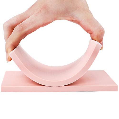 SGHUO 12pcs 4"x6" Pink Rubber Carving Blocks Linoleum Block Stamp Making Kit - WoodArtSupply