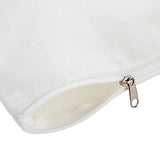 Bright Creations 6 Pack Large Cosmetic Canvas Pouch With Zipper 9 x 12, Blank Bag Organizer Purse for Travel, Toiletry, DIY Crafts Bright Creations