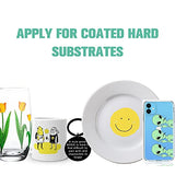 SLANZVAL 250ml Sublimation Coating for Ceramics, Mugs, Phones case, Metal, Wood, Glass, Leather, Tumbler, All Hard Surfaces Sublimation Spray with SLANZVAL