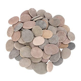 [About 95 PCS - 100 PCS](18 Pounds) Painting Rocks,River Rocks,2.2"-3.5" Craft Rocks,Flat Rocks,DIY Stones,Smooth Rocks,Rock Painting,Rocks for Arts CFKJ