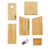 Hearthside Classics - DIY Build-Your-Own Bluebird House Kit - All Parts Included Natural Diamond