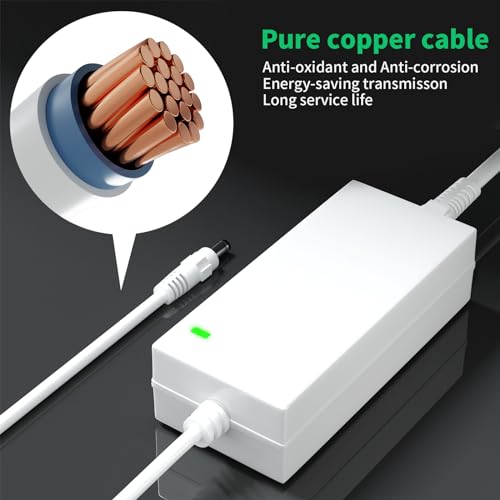 Power Cord Replacement DC18V 3A Charger Compatible with Cricut Cutting Machine Explore Air 2/Maker/Explore/Explore Air/Explore - WoodArtSupply