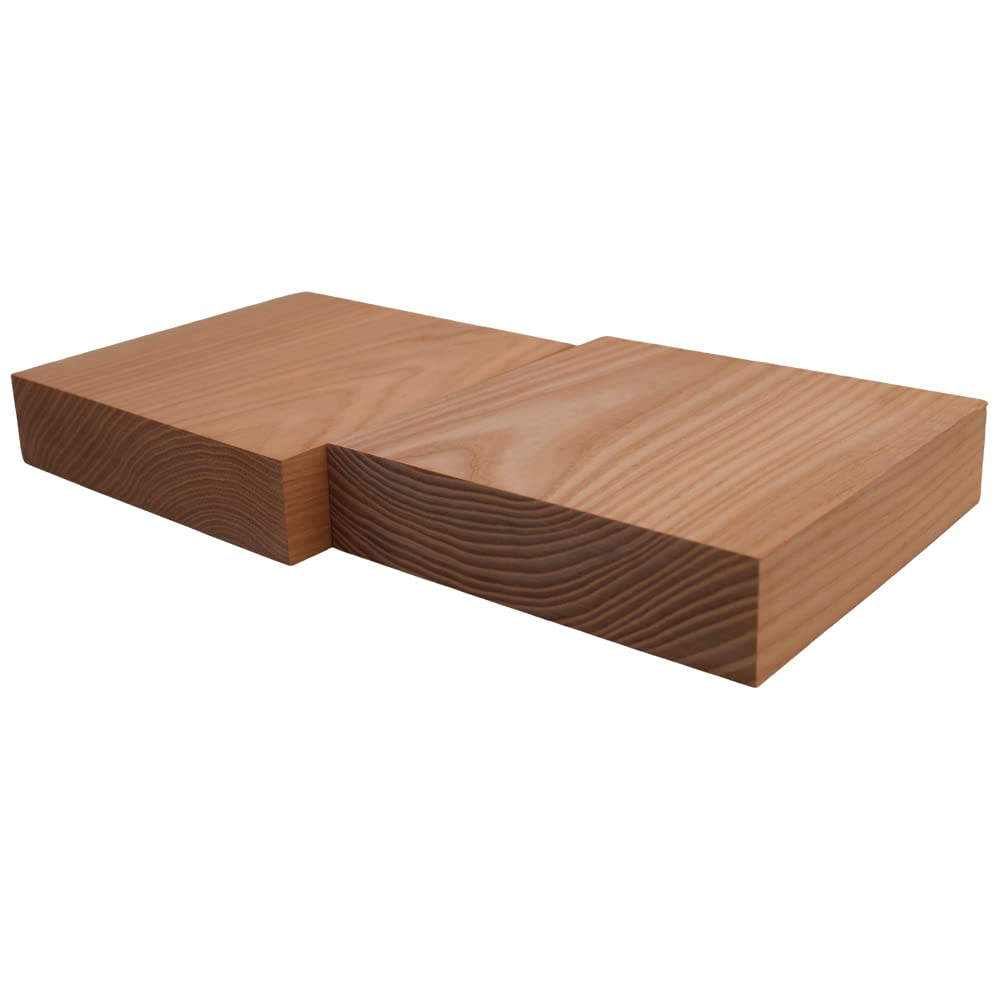 Barrington Hardwoods Ash Bowl Blank 2" (2pcs) (2" x 6" x 6") - WoodArtSupply