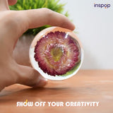 32 fl.oz Craft Epoxy Resin and Hardener Kit, Crystal Clear, Food Safe & Low Odor, Bubble Free, High Hardness for Casting (Deep Pour) and Art, Wood, INSPOP