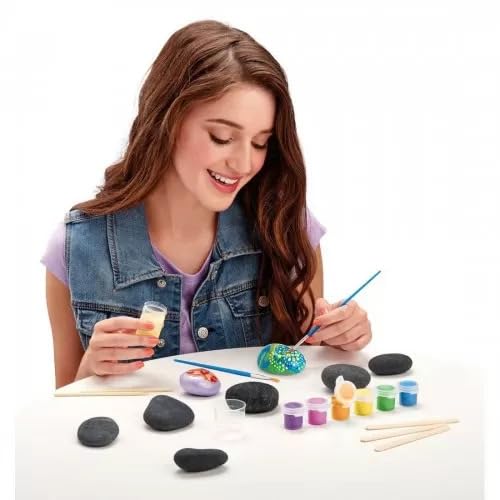 Shimmer ‘n Sparkle Inspirational Rock Art Activity Kit for Kids - WoodArtSupply