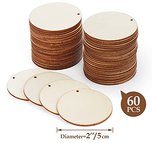 120 Pieces Unfinished Wooden Earrings Blanks Wooden Teardrop Earrings Set  Wood Pendants with 60 Pieces Earring Hooks and 60 Pieces Jump Rings for
