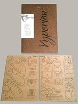 Vyperion 3D Wooden Puzzle Pet Schnauzer Animal Box | DIY Plywood Craft Model Kit for Adults, Teens & Children | Educational Brain Teaser STEM Puzzles Vyperion