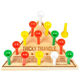 U.S. Toy Tricky Triangle Game - Travel Games, Assorted, MU845 Rhode Island Novelty