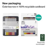 Winsor & Newton Studio Collection Artist Pencils, Color Pencils, Set of 24 Winsor & Newton