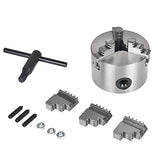 kimllier K11-80 3-Jaw Self Centering Lathe Chuck 80mm(3-Inch) Diameter Fit for CNC Drilling Milling Machine Wood Turning kimllier