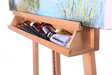 Mont Marte Floor Easel w/Tilt Beech Wood MONT MARTE
