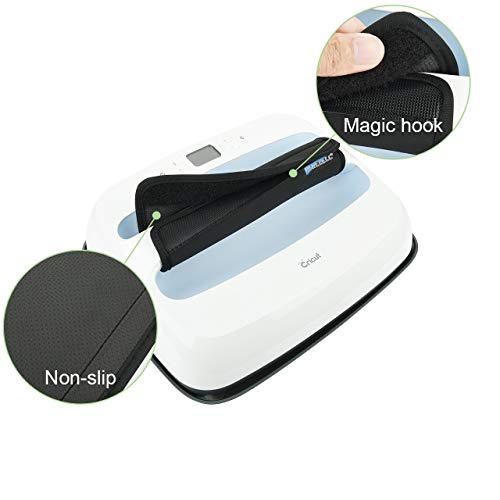 Dust Cover Nylon Fabric Protector for Cricut Easy Press 2, Protect Cover for Heat Press Machine with a Protective Handle (Dust Cover+Handle, 12"x10") Bluecell World