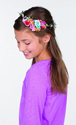 Creativity for Kids Flower Crowns Craft Kit - Create 4 Hair Accessories Creativity for Kids