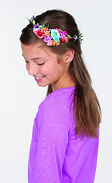Creativity for Kids Flower Crowns Craft Kit - Create 4 Hair Accessories Creativity for Kids