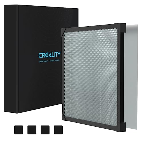 Creality Honeycomb Laser Bed, Honeycomb Platform with Aluminum Panel for Laser Engraver and Cutter Machine, 19.7" * 19.7" - WoodArtSupply