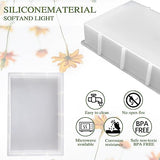 Large Resin Molds,Rectangle Silicone Molds for Resin Casting,Epoxy Resin Casting Mold for Flower Preservation，DIY Home Decor Wedding Gift,Bookends YUUIKLLE