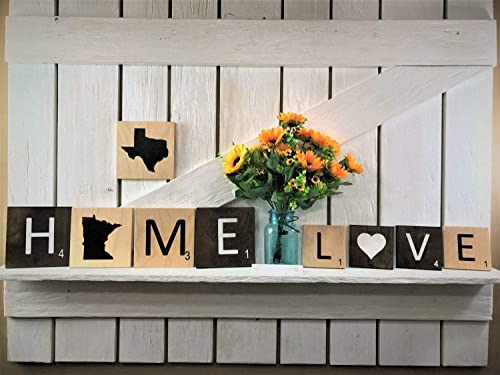 [Upgraded] Artificer Wood Squares, 4x4 Inch 26 Pack 1/4" Thick Unfinished Wooden Boards for Scrabble Tiles Blank Plywood Sheets Cutouts Small Artificer