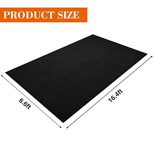 Extra Large 6.6 x 16.4ft Garage Floor Mat- Absorbent/Waterproof Oil Maintenance Mat to Protect Garage Floor Surface- Reusable Oil Spill Mat for Under