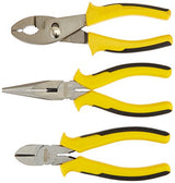 Stanley 84-056 3-Piece Bi-Material Pliers Set Stanley