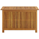 Patio Storage Box 35.4"x19.7"x22.8" Solid Acacia Wood vidaXL
