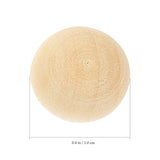 Exceart 300Pcs 10MM Unfinished Wooden Balls Craft Wood Beads DIY Beads Balls Without Hole for Jewelry Making Supplies EXCEART