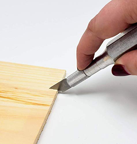 Excel Blades 44283 Craftsman Hobby Knife Set, Precision Cutting Tool Set, Craft Knife Set Includes Assortment of Light Duty to Heavy Duty Handles and Excel Blades