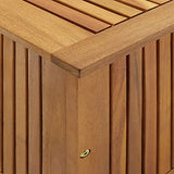 Patio Storage Box 35.4"x19.7"x22.8" Solid Acacia Wood vidaXL