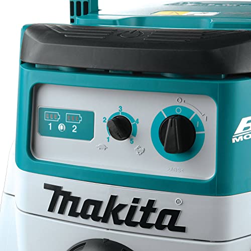 Makita XCV21ZX 36V (18V X2) LXT® Brushless 2.1 Gallon HEPA Filter Dry Dust Extractor, Tool Only - WoodArtSupply