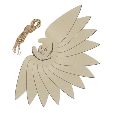 ABOOFAN 12pcs Carrot Pendant Easter Wooden Carrot Ornaments Unfinished Wood Tags Unfinished Blank Signs Blank Unfinished Wood Carrot Shaped Hanging ABOOFAN