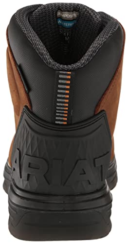 Ariat Mens Turbo Outlaw 6" Waterproof Carbon Toe Work Boot Barley Brown 10.5 ARIAT