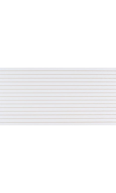 SSWBasics 4 Foot x 8 Foot Horizontal Slatwall Panel (White) SSWBasics