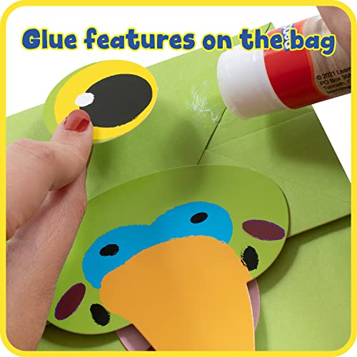 READY 2 LEARN Paper Bag Puppet Pets - 238 Pieces - 6 Animals - Puppet Making Kit for Kids Ages 3-5 - Inspire Creativity, Storytelling and Role Play READY 2 LEARN