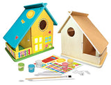 Works of Ahhh... Craft Set - Audubon Bird House Buildable Wood Paint Kit Works of Ahhh...